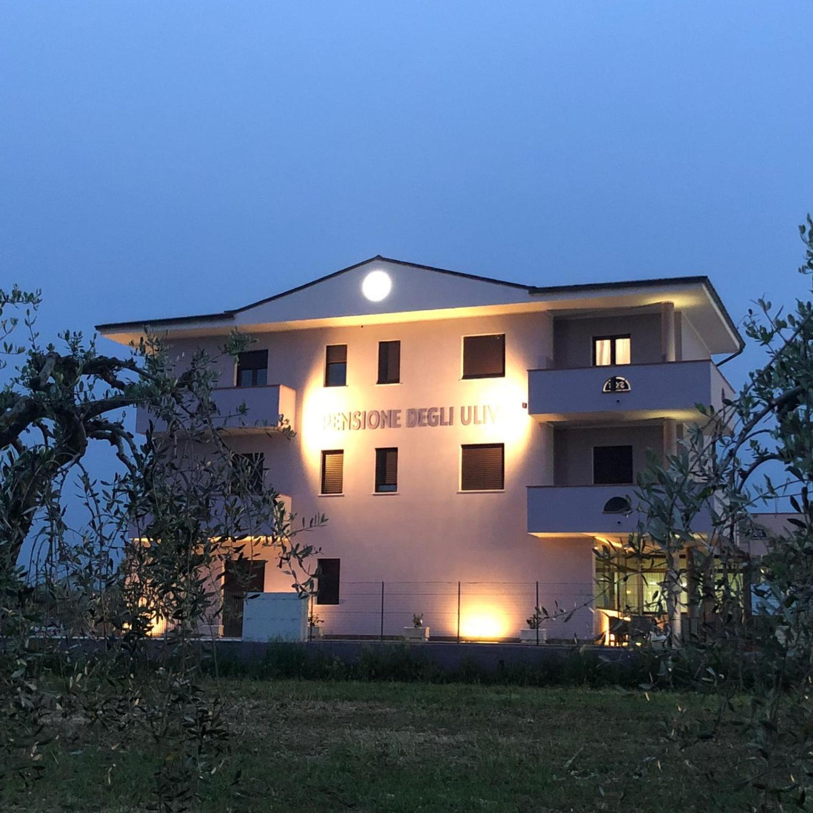 Pensione Degli Ulivi Porto SantʼElpidio Kültér fotó